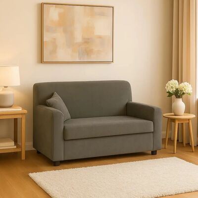 DMORA Baeza Platzsparendes Modernes 2-Sitzer Sofa - Sofa DMORA Baeza Platzsparendes Modernes 2-Sitzer Sofa - Sofa