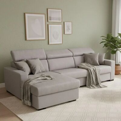 TALAMO ITALIA - Ecksofa Bett Sonia - Italienisches Design TALAMO ITALIA - Ecksofa Bett Sonia - Italienisches Design