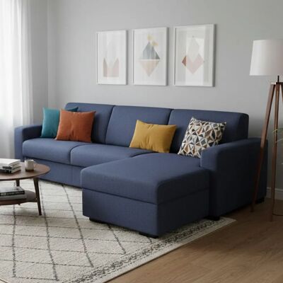 DMORA Sofá cama esquina, Made in Italy - Reversible Península DMORA Sofá cama esquina, Made in Italy - Reversible Península