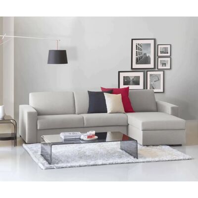 TALAMO ITALIA Ecksofa Bett Elisabetta - Reversibler Stauraum - Made in Italy TALAMO ITALIA Ecksofa Bett Elisabetta - Reversibler Stauraum - Made in Italy
