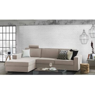 Talamo Italia Adelina Schlafsofa - Ecke, Made in Italy, Stauraum, Abnehmbare Hülle Talamo Italia Adelina Schlafsofa - Ecke, Made in Italy, Stauraum, Abnehmbare Hülle