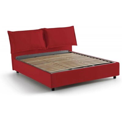 Talamo Italia Maddalena Doppelbett - Stauraum, Frontöffnung, 140x200cm, Rot Talamo Italia Maddalena Doppelbett - Stauraum, Frontöffnung, 140x200cm, Rot
