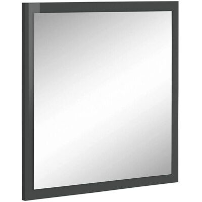 DMORA Wandspiegel mit Rahmen - 60x2h60cm - Made in Italy DMORA Wandspiegel mit Rahmen - 60x2h60cm - Made in Italy