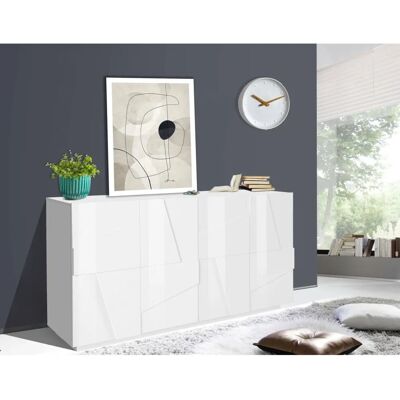 Credenza Moderna DMORA con 4 Puertas - Hecho en Italia Credenza Moderna DMORA con 4 Puertas - Hecho en Italia