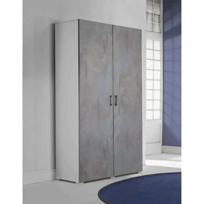 Dmora Alisso Armoire de rangement - 4 étagères réglables - Fabriqué en Italie - Publicité Dmora Alisso Armoire de rangement - 4 étagères réglables - Fabriqué en Italie - Publicité