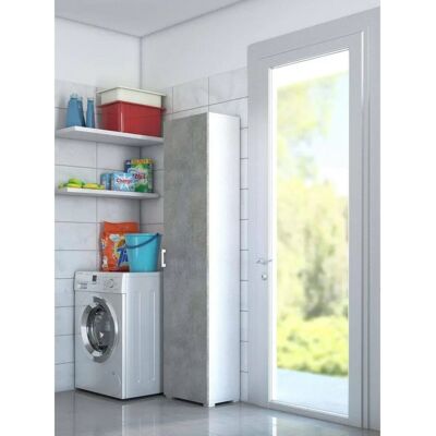 DMORA Aquilegia Stauraumb cabinet - Verstellbare Regale, Made in Italy DMORA Aquilegia Stauraumb cabinet - Verstellbare Regale, Made in Italy
