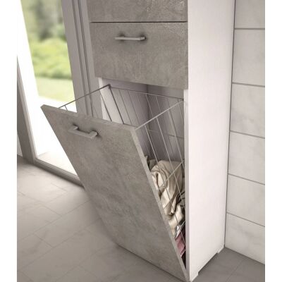 DMORA Armario multiusos Escolzia - 2 puertas - Italia DMORA Armario multiusos Escolzia - 2 puertas - Italia