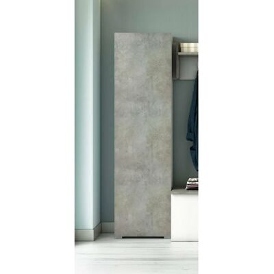 DMORA Armario Multiusos Blanco - 7 Estantes - 50x30x182 cm DMORA Armario Multiusos Blanco - 7 Estantes - 50x30x182 cm