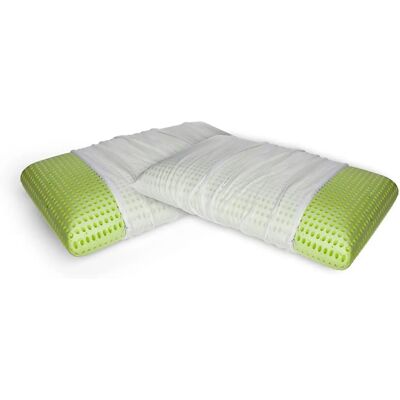 Talamo Italia Set di 2 Cuscini - Memory Foam, Traspiranti, Made in Italy Talamo Italia Set di 2 Cuscini - Memory Foam, Traspiranti, Made in Italy