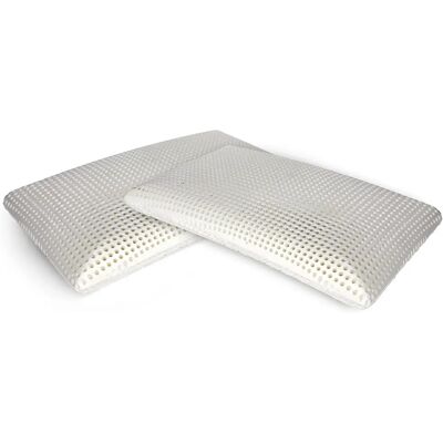 Talamo Italia Set aus 2 Memory Foam Kissen - Atmungsaktiv, Made in Italy Talamo Italia Set aus 2 Memory Foam Kissen - Atmungsaktiv, Made in Italy