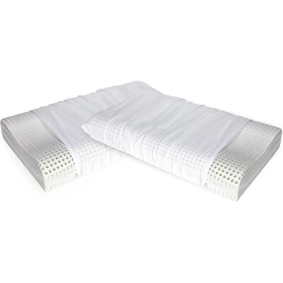 Talamo Italia - Set di 2 Cuscini - Ortocervicale, Memory Foam, Anallergico Talamo Italia - Set di 2 Cuscini - Ortocervicale, Memory Foam, Anallergico