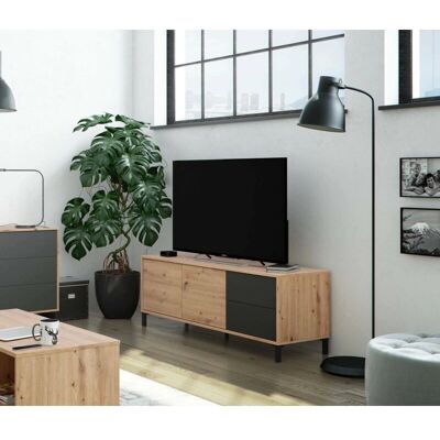 Dmora Arecibo Credenza Moderna - 2 Ante, 6 Cassetti - Arredamento Soggiorno Dmora Arecibo Credenza Moderna - 2 Ante, 6 Cassetti - Arredamento Soggiorno