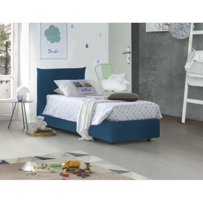 Talamo Italia Bett Cosetta - Stauraum, 80x190 cm, Blau Talamo Italia Bett Cosetta - Stauraum, 80x190 cm, Blau