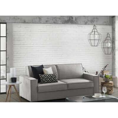 Divano letto Dmora Daad grigio - 3 posti italiano Divano letto Dmora Daad grigio - 3 posti italiano