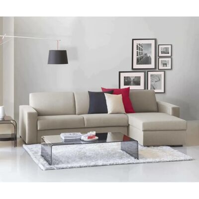 TALAMO ITALIA - Dmora - Ecksofa Bett Reversibler Container - Italienisches Design TALAMO ITALIA - Dmora - Ecksofa Bett Reversibler Container - Italienisches Design