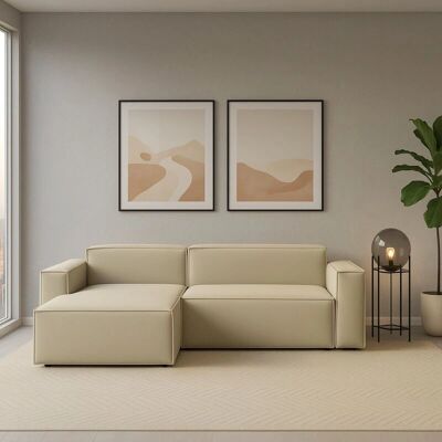 Talamo Italia Dcagnan Modularsofa - 2-Sitzer Beige Talamo Italia Dcagnan Modularsofa - 2-Sitzer Beige
