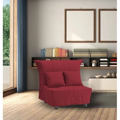 TALAMO ITALIA Alma Divano Letto - Singolo, Design Italiano, Rosso TALAMO ITALIA Alma Divano Letto - Singolo, Design Italiano, Rosso