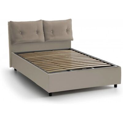 TALAMO ITALIA Bett Milena - Stauraum, Eco-Leder, 80x190cm - Bett TALAMO ITALIA Bett Milena - Stauraum, Eco-Leder, 80x190cm - Bett