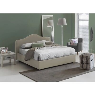 Dmora Dabbass Doppelbett mit Stauraum - Made in Italy Dmora Dabbass Doppelbett mit Stauraum - Made in Italy