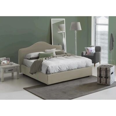 Cama Doble Talamo Italia con Almacenamiento - Tapizada, 160x200 cm Cama Doble Talamo Italia con Almacenamiento - Tapizada, 160x200 cm