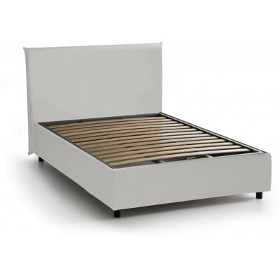 Dmora - Letto con Contenitore 120x190cm - Qualità Italiana Dmora - Letto con Contenitore 120x190cm - Qualità Italiana