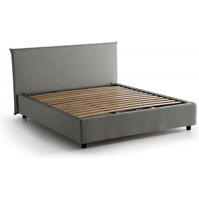 TALAMO ITALIA Berenice Cama de Tela con Almacenamiento - Cama Doble TALAMO ITALIA Berenice Cama de Tela con Almacenamiento - Cama Doble