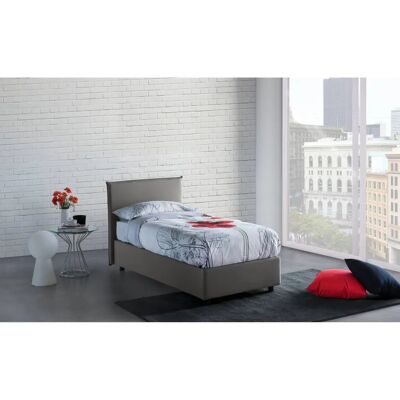 Cama con Almacenamiento DMORA Cassiopea - Cama de Tela para 80x200 Cama con Almacenamiento DMORA Cassiopea - Cama de Tela para 80x200