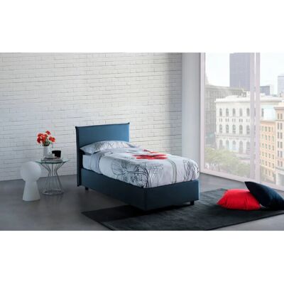 Cama Dbaston Dmora con Colchón - Cama con Almacenamiento, Made en Italia Cama Dbaston Dmora con Colchón - Cama con Almacenamiento, Made en Italia
