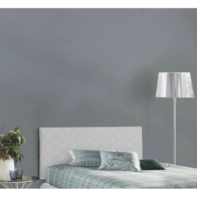 TALAMO ITALIA Bettkopfteil - Wand-ecopelle für 1,5 Bett - Weiß TALAMO ITALIA Bettkopfteil - Wand-ecopelle für 1,5 Bett - Weiß