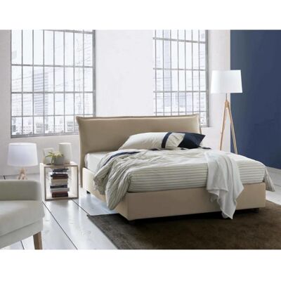 Letto Dmora Clodovea con Spazio di Stoccaggio - Design Italiano Letto Dmora Clodovea con Spazio di Stoccaggio - Design Italiano