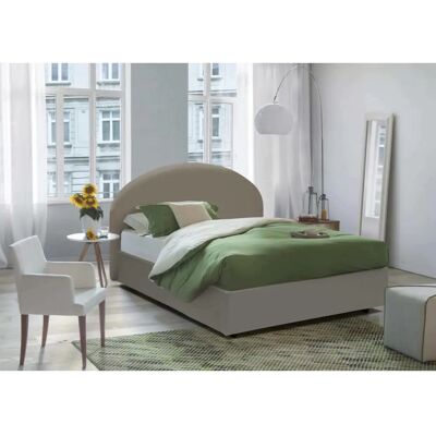Letto matrimoniale Talamo Italia con spazio di archiviazione - Eco Pelle 160x200cm Letto matrimoniale Talamo Italia con spazio di archiviazione - Eco Pelle 160x200cm