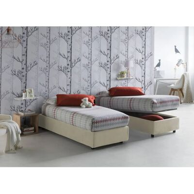 Cama DMORA con Almacenamiento - Hecho en Italia Cama DMORA con Almacenamiento - Hecho en Italia