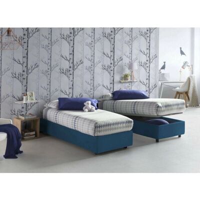 Cama individual Dgalle de Dmora con almacenaje - Hecho en Italia Cama individual Dgalle de Dmora con almacenaje - Hecho en Italia