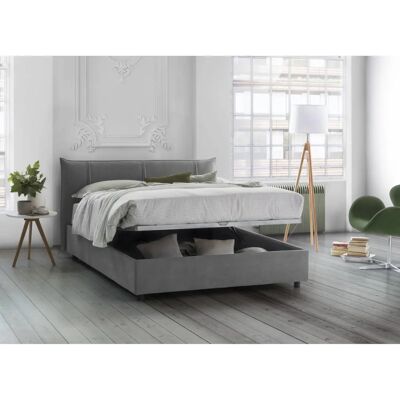 Cama Doble Dmora Dmerten con Almacenamiento - 160x200cm Cama Doble Dmora Dmerten con Almacenamiento - 160x200cm
