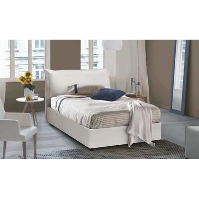 Talamo Italia Doppelbett - Öko-Leder, Frontöffnung, 120x190 Matratze Talamo Italia Doppelbett - Öko-Leder, Frontöffnung, 120x190 Matratze
