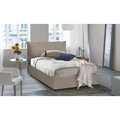 Cama Dabba de Talamo Italia - Almacenamiento en Ecopiel - Para 120x190cm Cama Dabba de Talamo Italia - Almacenamiento en Ecopiel - Para 120x190cm