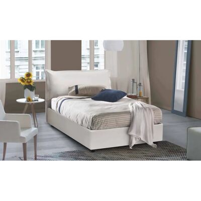 Letto con contenitore DMORA Italia - Ecopelle - Made in Italy Letto con contenitore DMORA Italia - Ecopelle - Made in Italy