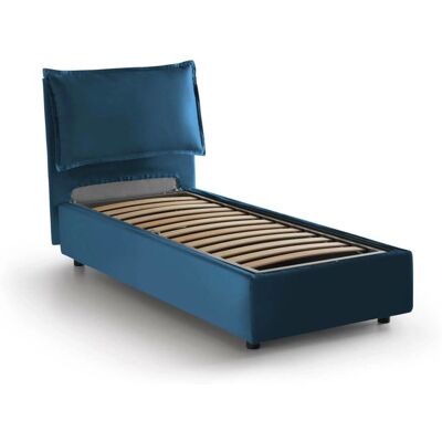 Cama individual Dmosco Azul con almacenamiento - Cama Cama individual Dmosco Azul con almacenamiento - Cama