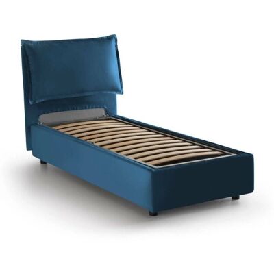 Dmora Zusanne - Cama con almacenamiento italiana - 90x190cm Dmora Zusanne - Cama con almacenamiento italiana - 90x190cm