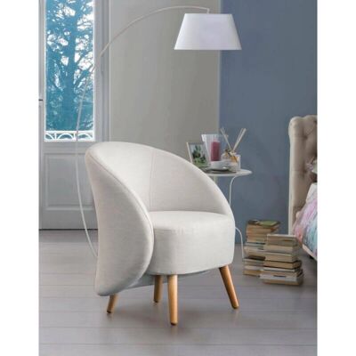 TALAMO ITALIA Sillón Annarella - Design italiano, 70x60x80cm TALAMO ITALIA Sillón Annarella - Design italiano, 70x60x80cm