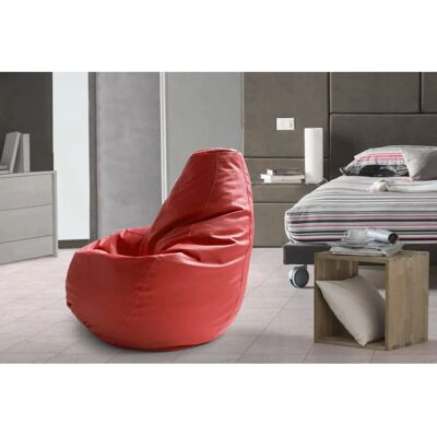 TALAMO ITALIA Dmora Pouf Annachiara - Pouf a sacco - 100% Made in Italy - Ecopelle - 70x70h109 TALAMO ITALIA Dmora Pouf Annachiara - Pouf a sacco - 100% Made in Italy - Ecopelle - 70x70h109