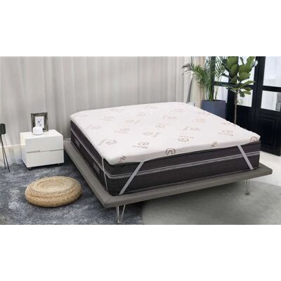 Topper ortopedico Dmora Alyssa - Memory Foam, Fibre di Rame, 120x190 Topper ortopedico Dmora Alyssa - Memory Foam, Fibre di Rame, 120x190