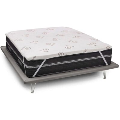 TALAMO ITALIA Memory Foam Topper - 7 Zone, Anti Allergenico, Made in Italy TALAMO ITALIA Memory Foam Topper - 7 Zone, Anti Allergenico, Made in Italy