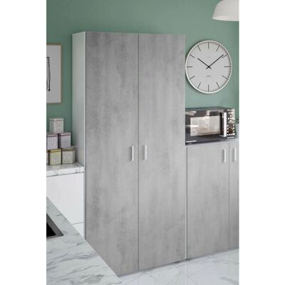 DMORA Armario de almacenamiento - Multiusos, 2 puertas, 3 estantes DMORA Armario de almacenamiento - Multiusos, 2 puertas, 3 estantes