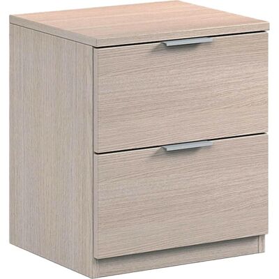 Comodino Dmora Dmila - Moderno con 2 cassetti - Spazio notte Comodino Dmora Dmila - Moderno con 2 cassetti - Spazio notte