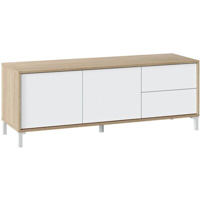 Mobili TV DMORA Dayha - Moderno, Supporta 40kg, Legno laminato Mobili TV DMORA Dayha - Moderno, Supporta 40kg, Legno laminato