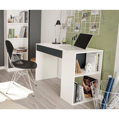 DMORA Scrivania Danani Reversibile - Moderna, Spaziosa, Facile da montare DMORA Scrivania Danani Reversibile - Moderna, Spaziosa, Facile da montare