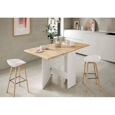 DMORA Toledo Mesa Extensible - Mesa de comedor plegable y auxiliar DMORA Toledo Mesa Extensible - Mesa de comedor plegable y auxiliar