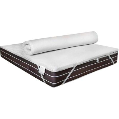 DMORA Doppio Topper - Memory Foam, Ipoallergenico, 160x200x5cm - Sovramaterasso DMORA Doppio Topper - Memory Foam, Ipoallergenico, 160x200x5cm - Sovramaterasso