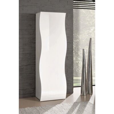 Gabinete multifucciones blanco Dmora - 63x40x187cm Gabinete multifucciones blanco Dmora - 63x40x187cm